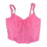 Gilly Hicks  hot Pink Lace Bralette Photo 1