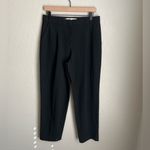 Diane Von Furstenberg  DVF Wool Blend Dress Pants Straight Leg Size 6 Black Photo 1