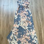 ASTR the Label Floral Faux Wrap High Low Midi Dress Size S Photo 9