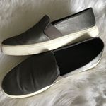 Vince Metallic Shiny Gray Silver Slip On Shoes 9.5M Photo 1