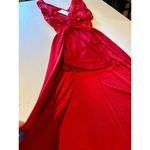 Misa  Red S Hi/Lo Sleeveless Tank Dress Photo 4