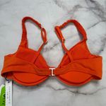 Sanctuary  Bralette Bikini Top Tangerine Orange Underwire Size DD New Terry Photo 2