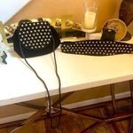 Vintage BUNDLE DEAL VELVET HAND BAG WITH MATCHING BELT Photo 0