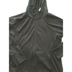 RBX Athletic Works Black ZipUp Hoodie Jacket Thumbholes Womens Activewear Size L Size L Photo 1