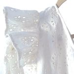 Cami NYC  Ardana Eyelet White One Shoulder Blouse Top size large Photo 4