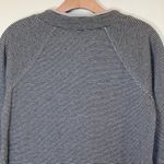 Soft Surroundings Gray Mandarin Collar Striped Tunic With Pockets Size XS Photo 3