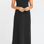Show Me Your Mumu  Zurich Knot Gown Maxi Dress Black Photo 0