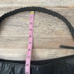 The Sak  Black Leather Boho Hobo Shoulder Bag Purse Photo 9