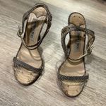Jimmy Choo  Women's Snakeskin Sandals - Brown 36.5 / 6 Photo 0