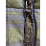 F32. Duck Down G.H. Bass & Co. Plaid Puffer Vest L Green Blue Size L Photo 3