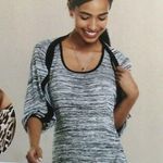 CAbi  EUC space dyed razor back tank and shawl. Photo 0