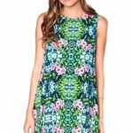 Show Me Your Mumu  Garret Tank Dress Green Floral Sleeveless High-Neck Size XS Photo 8