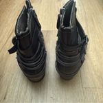 Bed Stu Roan  Aimee Leather‎ Ankle Boots Size 9.5 Grey distressed Photo 6