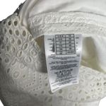 Brooks Brothers NWT Red Fleece Sleeveless Eyelet Mini Dress in White Size 14 Photo 9