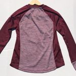 Three Sixty Six Maroon Red Long Sleeve Crew Neck Size M Photo 7
