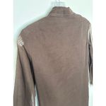 Vintage 1970s Brown sheer Western Shirt Dress Button Front Midi Duster” small Photo 9