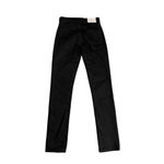 ZARA NWT Signature Slim Fit / Full Length / High Rise Jeans in Black Size 0 Photo 8