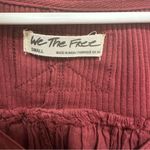 Free People  Lyrical Tunic Mulberry Slouchy Boho Ribbed Long Sleeves Flowy Small Photo 3