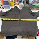 American Giant Gray Full Zip Classic Heavyweight Hoodie 100% Cotton Womens Large Photo 5