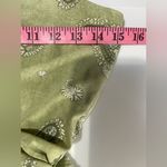 Michael Michael Kors paisley wrap front wide leg jumpsuit in sage green‎ Green Size XS Photo 7