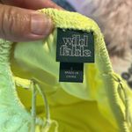 Yellow Tiered Ruffle Mini Dress Size undefined Photo 6