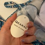 Brand new women’s one piece bathing suit size large Blue Photo 2