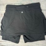 Athleta  2 in 1 Contender Skort Black Compression Short Liner Skirt Small Photo 1