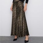 ZARA  Leopard Print Satin Skirt Sz. XL EUC Photo 6