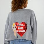 Boys Lie  Match Made In Heaven Cropped Sweatshirt Photo 5