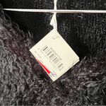 Koton Black Fuzzy Knit V Photo 5