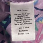 Talbots Womens Peasant Top Size Small Petite Peasant Bloomcore Floral Boho Artsy Photo 7