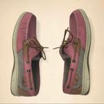 Sperry  Top Slider Bluefish 2 Eye Boat Shoes in Washed Red Photo 3