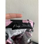 PEEP STUDIO strapless dress black with Pink White floral print size‎ 3 Size undefined Photo 5
