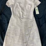 Calvin Klein Lavender Classy Tweed Dress Photo 4