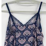 Nanette Lepore  Y2K Cami Womens Top Sz L Coquette Babydoll Festival Floral Lace Photo 4