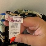 vintage “lipstick” strapless bodycon dress floral with lace detail size S Photo 3