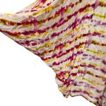 Anthropologie  Tie Dye Kimono Cardigan Wrap One Size Viscose Colorful Boho Photo 6