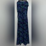 PacSun NWT! Kirra Peacock Pattern Maxi Dress with Pockets 14-16” Photo 9