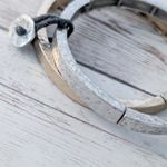 Bracelet Duo Muted Gold Tone & Muted Silver Tone Photo 9