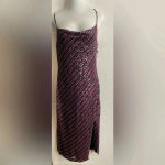 Laundry by Shelli Segal 🆕 COLORFUL SEQUIN SLIP DRESS 10🆕 Photo 4