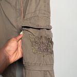 Baggy Y2K Grunge Brown Cargo Shorts  Photo 5