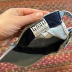 VTG DENIM BASIC BLANK BASEBALL CAP HAT Blue Photo 4