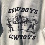 Brandy Melville John Galt Rare Cowboys Cozy Warm Pullover Sweatshirt Matcha Green Womens Photo 2