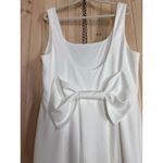 Lulus NWT  Loving Fate White Bow Square Neck Backless Maxi Dress Wedding Size 1X Photo 6