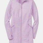 Duluth Trading Co Pier Genius UPF 50+ Purple Striped Pockets Athletic Dress S Photo 0