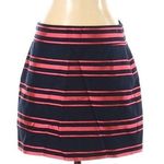 J.Crew  Striped Mini Skirt blue pink Photo 0