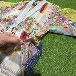 Johnny Was  Women SM Embroidered Kimono Duster Floral Open Front Pockets Cardigan Photo 14