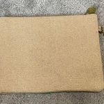 America & Beyond "J" Personalized Initial Embellished Wristlet Pouch Tan Photo 4