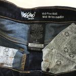 Mossimo Supply Co Mossimo Mid-Rise Midi Dark Denim Jean Shorts Size 0 Photo 2