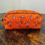 Prada  Tessuto Nylon Wristlet Pouch Bag Orange Sombreros Cactus Colorful Festive Photo 1